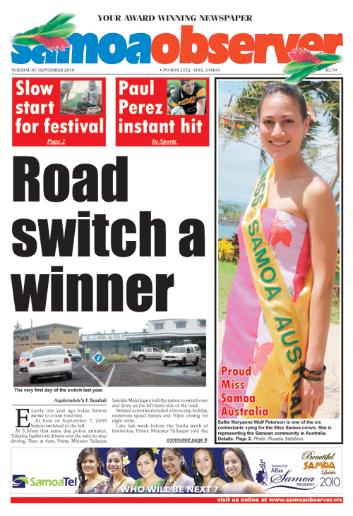 Samoan road switch pic 2