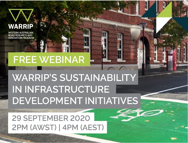 WARRIP Webinar: WARRIP’s Sustainability in Infrastructure Development Initiatives